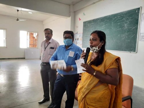 Electronic Voting Machine Training