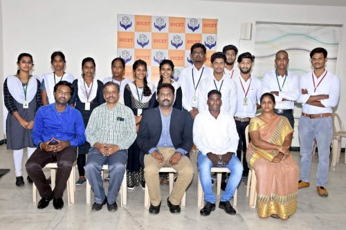 Dr.S. Pradeep Devaneyan, PRINCIPAL, SVCET signed the MoU with Mr.Rajamanoharan, Founder President – Future India Trust., Dr. K. B. Jayarraman, Dean, SVCET, Dr. V. Nagaraj, HOD/ECE, Mr. J. Anandraj, Placement Officer, R & D co-ordinator Dr.Amuthavalli  were present during the occurrence.