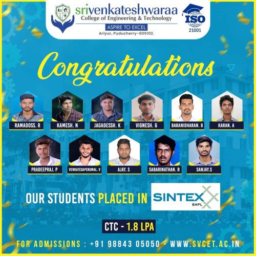 Programmes Conducted by SVCET 