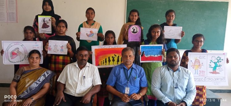 International Womens Day 2021 - Sri Venkateshwaraa College of Engineering and Technology, Puducherry