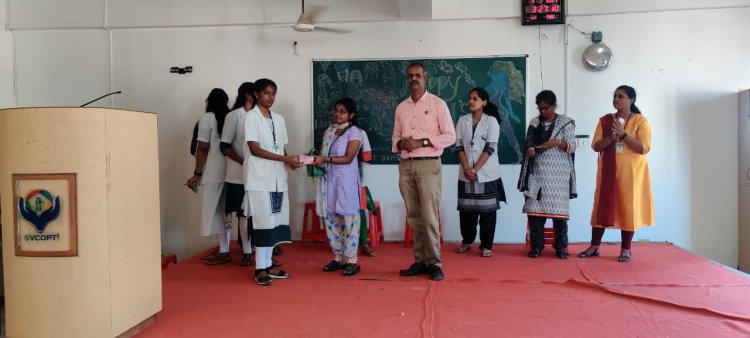 International Womens Day Celebration 2021 - Sri Venkateshwaraa College of Physiotherapy, Puducherry.