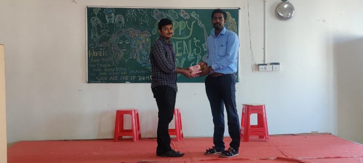 International Womens Day Celebration 2021 - Sri Venkateshwaraa College of Physiotherapy, Puducherry.