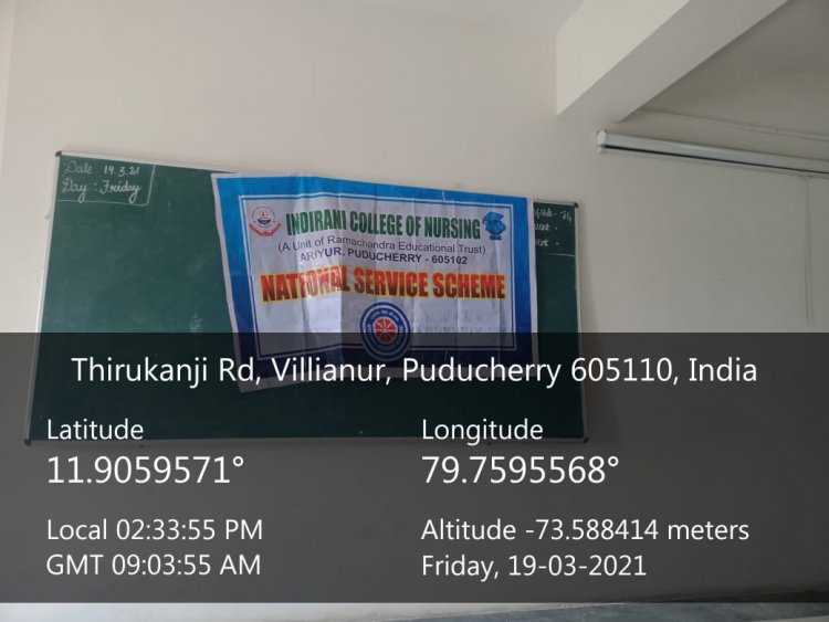 NATIONAL VACCINATION DAY 2021 - Indirani College of Nursing 