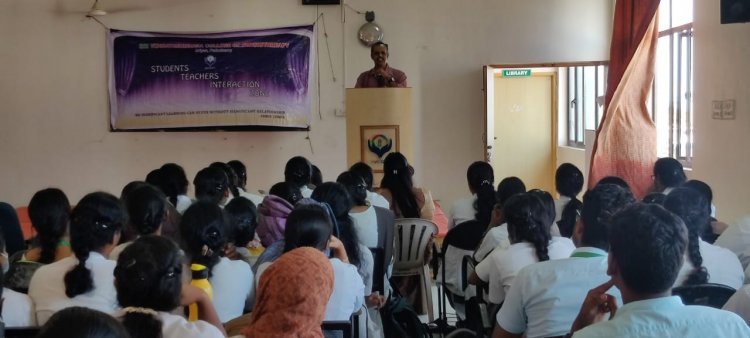 Students Teachers Interaction Zone ( SITZ ) - Sri Venkateshwaraa College of Physiotherapy, Ariyur, Puducherry.
