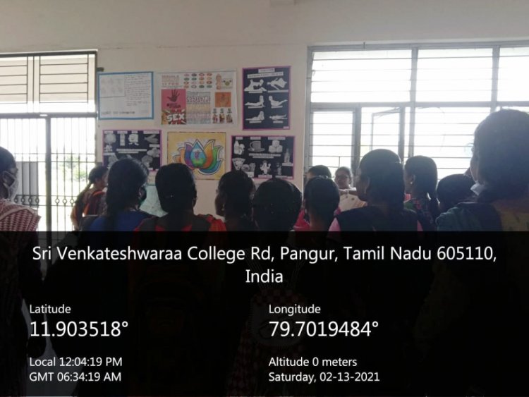 SEXAUL AND REPRODUCTIVE AWARENESS WEEK 2021 REPORT - Indirani College of Nursing, Ariyur, Puducherry