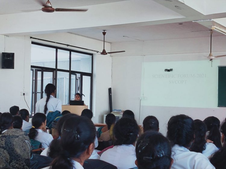 SCIENTIFIC FORUM 2021 - SRI VENKATESHWARAA COLLEGE OF PHYSIOTHERAPY, PUDUCHERRY
