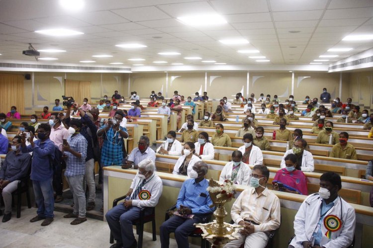 COVID-19 Mass vaccination drive report - Sri Venkateshwaraa Medical College Hospital and Research Centre, Ariyur, Puducherry