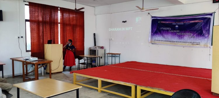 The Students’ Teachers’ Interaction Zone (STIZ) - Sri Venkateshwaraa College of Physiotherapy 