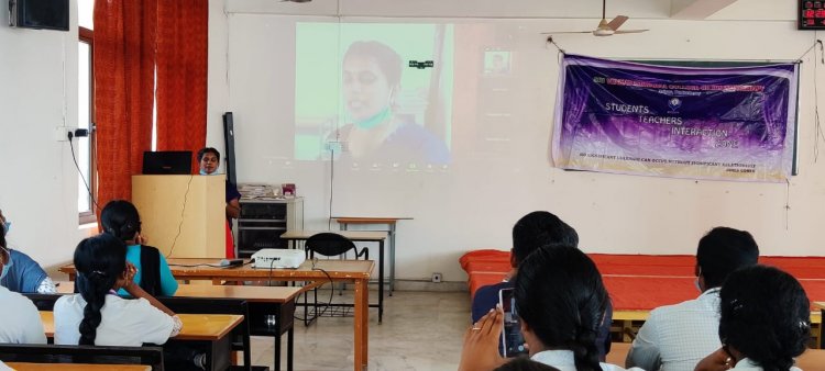 The Students’ Teachers’ Interaction Zone (STIZ) - Sri Venkateshwaraa College of Physiotherapy 