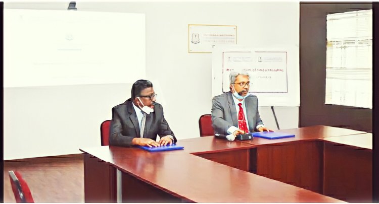MoU signed SVDC & VMSDC - Sri Venkateshwaraa Dental College, Ariyur , Puducherry 605 102.