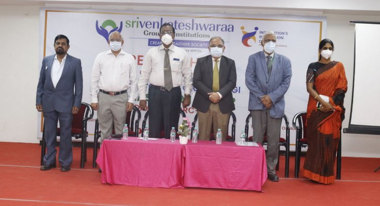 Best performance for the poster presentation in PG Category - Sri Venkateshwaraa College of Physiotherapy, Ariyur, Puducherry 