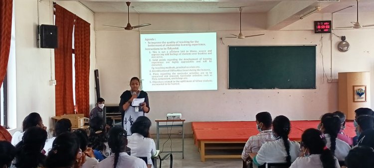 STUDENT TEACHER INTERACTION ZONE - Sri Venkateshwaraa College of Physiotherapy, Ariyur, Puducherry 605 102