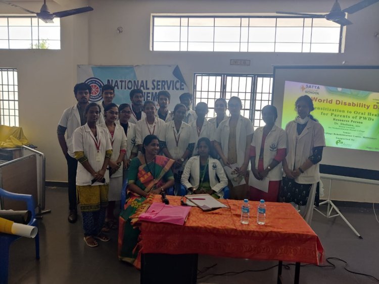 World Disability Day 2021 - Sri Venkateshwaraa Dental College
