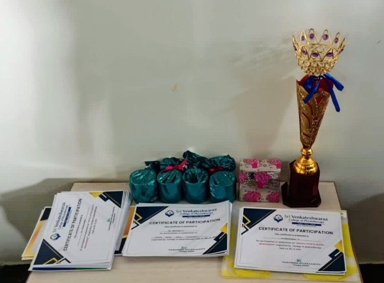 STUDENT TEACHER INTERACTION ZONE - Sri Venkateshwaraa College of Physiotherapy, Ariyur, Puducherry 605 102.