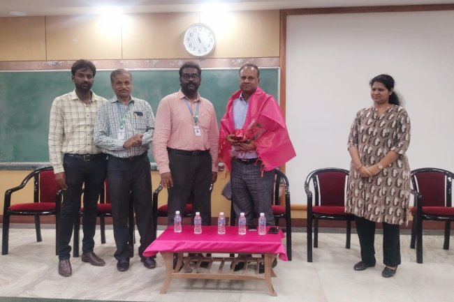 Guest Lecture in the topic of "Entrepreneurship" organized by SVCET in association with CII - Sri Venkateshwaraa College og Engineering and Technology