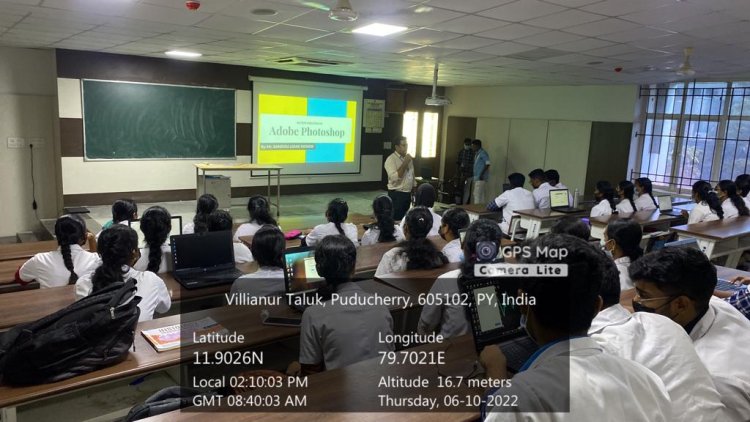 Adobe Photoshop Workshop - Sri Venkateshwaraa Dental College