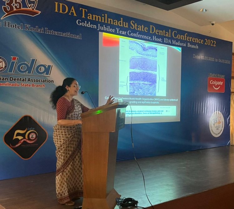 IDA - Tamilnadu 35th State Dental Conference - Sri Venkateshwaraa Dental College