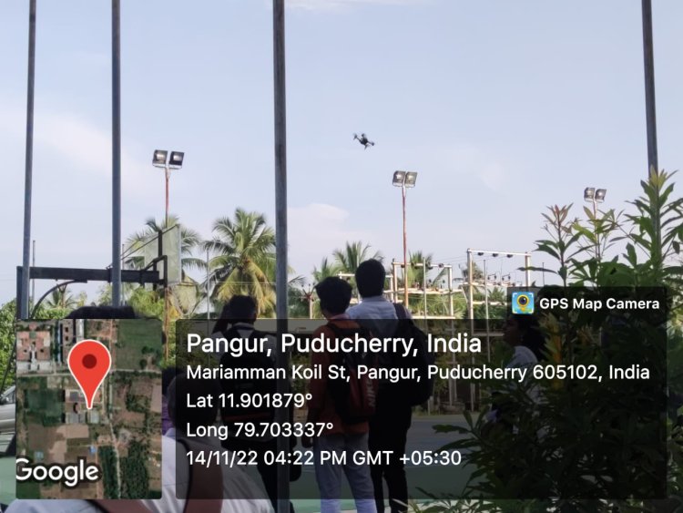 Demo Session on Drone Technology - Sri Venkateshwaraa College of Engineering and Technology