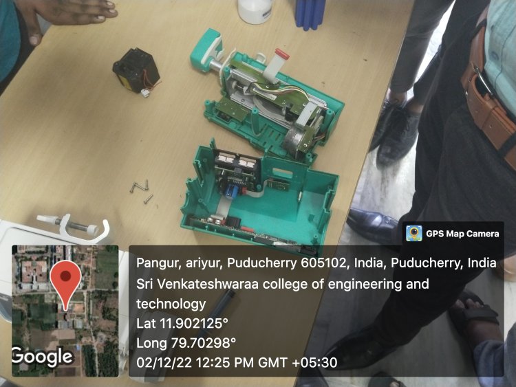 One Day Workshop on “Troubleshooting and Maintenance of Medical Instruments”  - Sri Venkateshwaraa College of Engineering and Technology