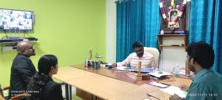 Sri Venkateshwaraa College of Engineering signed Mou with Atheenapandian Private Limited,
