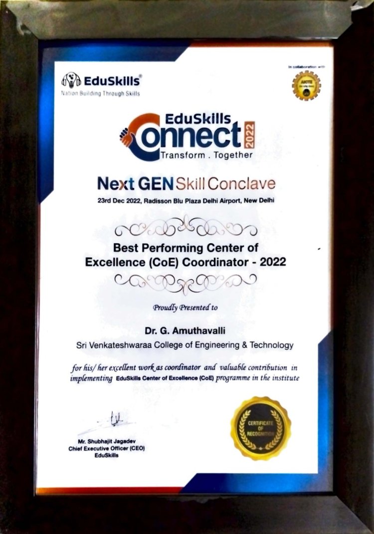Industry -academia collaboration paves a way for the students to excel in industry cutting edge technologies. 