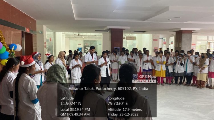 CHRISTMAS DAY CELEBRATION - Sri Venkateshwaraa Dental College