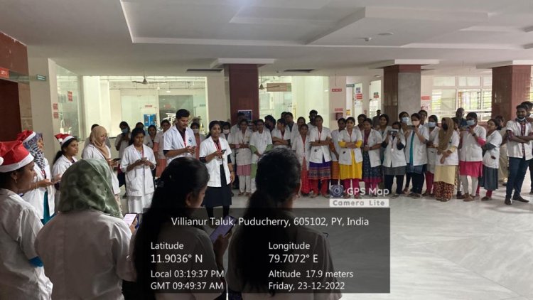 CHRISTMAS DAY CELEBRATION - Sri Venkateshwaraa Dental College