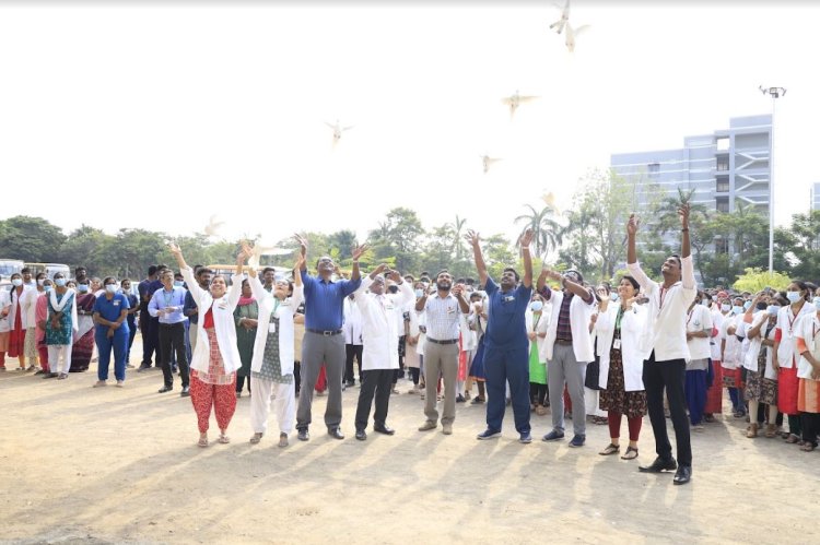 INDEPENDENCE DAY CELEBRATION - Sri Venkateshwaraa Dental College