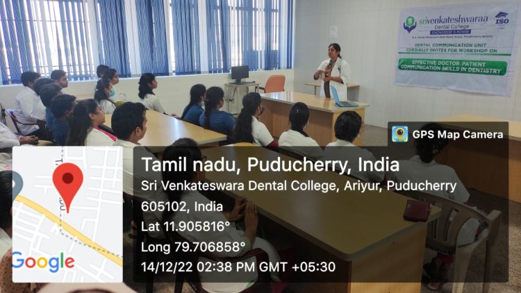 “Effective Doctor – Patient Communication Skill in Dentistry