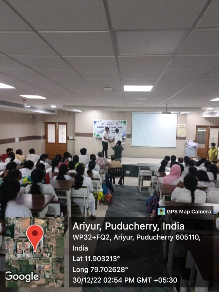 Clinical Society Meeting for the month of December (30.12.2022) - Sri Venkateshwaraa Dental College