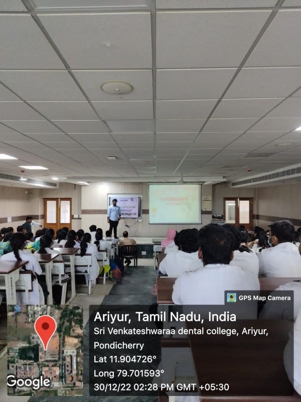 Career Guidance Program was conducted by Alumni Association - Sri Venkateshwaraa Dental College