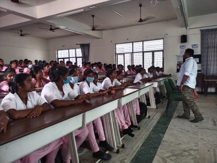 The Internal Quality Assurance Cell (IQAC) organized a value-added course on cyber crime - Indirani College of Nursing