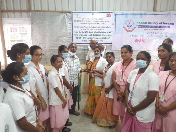EXPERT DELIBERATION ON HEALTH MELA–20.12.2022 - Indirani College of Nursing