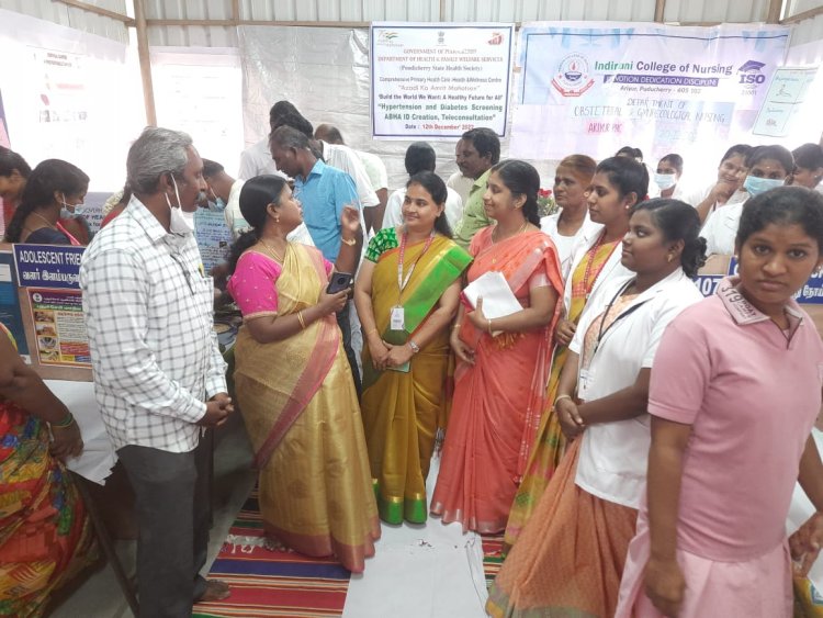 EXPERT DELIBERATION ON HEALTH MELA–20.12.2022 - Indirani College of Nursing
