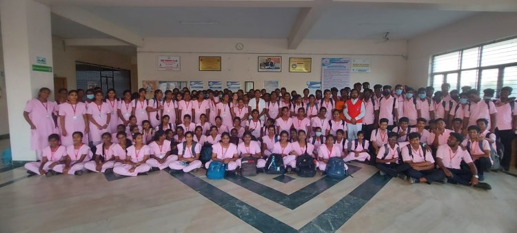The Internal Quality Assurance Cell(IQAC) has organized Addon course FIRST AID for B.Sc Nursing I year and P.B.B.Sc Nursing I Year students  - Indirani College of Nursing