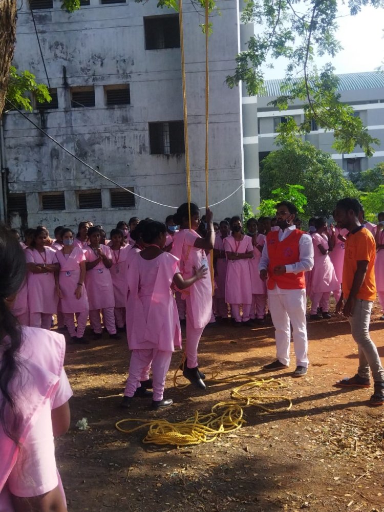 The Internal Quality Assurance Cell(IQAC) has organized Addon course FIRST AID for B.Sc Nursing I year and P.B.B.Sc Nursing I Year students  - Indirani College of Nursing
