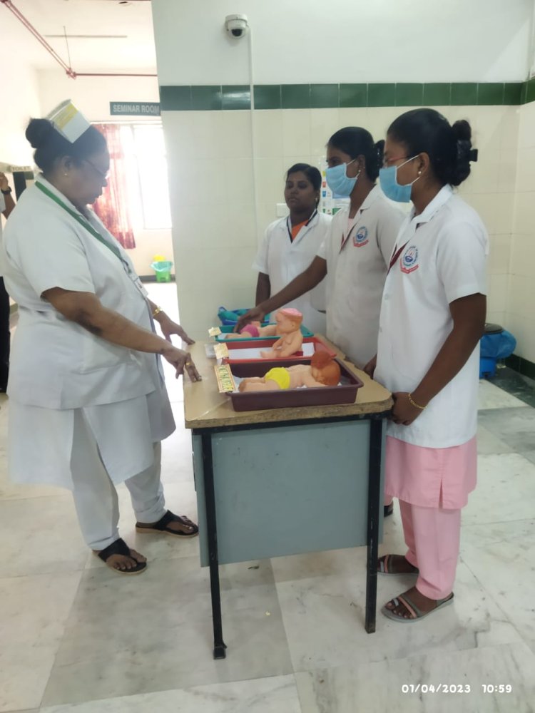 WORLD FOLIC ACID AWARENESS WEEK–04.01.2023 THEME –“PREVENTING BIRTH DEFECTS AND SAVING LIVES” - Indirani College of Nursing