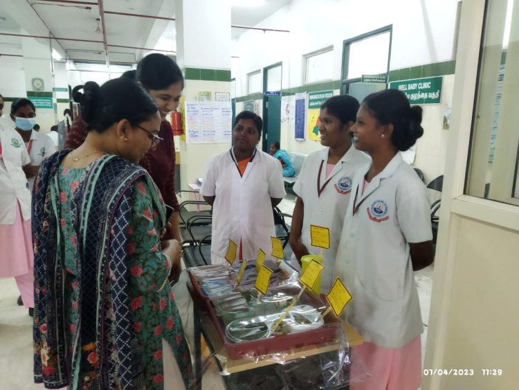 WORLD FOLIC ACID AWARENESS WEEK–04.01.2023 THEME –“PREVENTING BIRTH DEFECTS AND SAVING LIVES” - Indirani College of Nursing