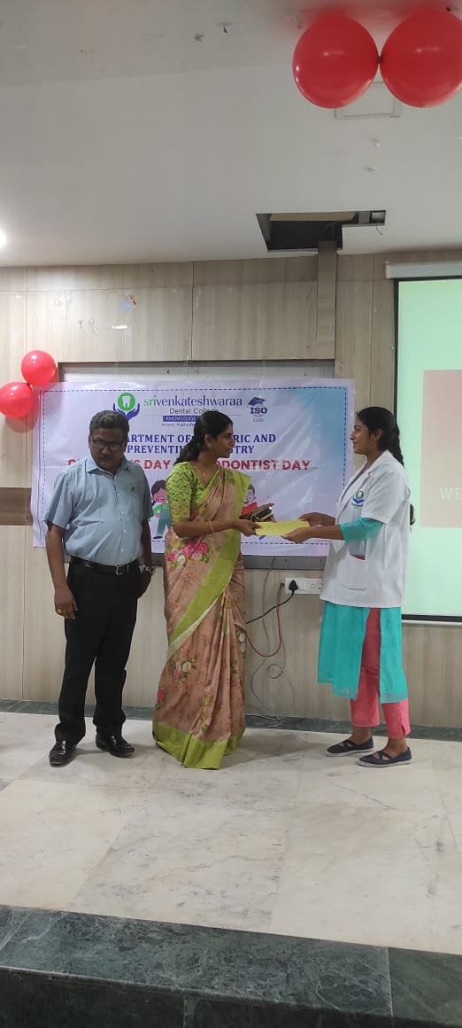 ISPPD “CHILDREN’S DAY (WEEK) CELEBRATION CONTEST” - Sri Venkateshwaraa Dental College