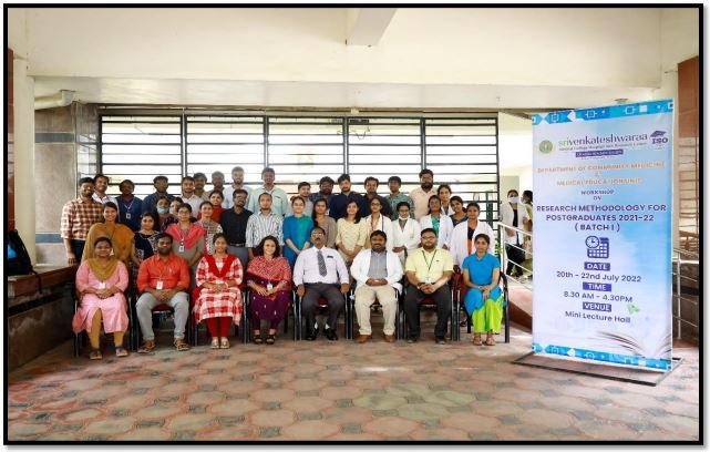 RESEARCH METHODOLOGY WORKSHOP FOR POST GRADUATES- 2022