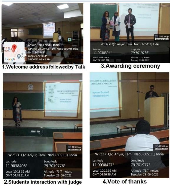 'Drug Abuse & illicit trafficking-Share Facts, Save Lives' organized by  Department of Forensic Medicine