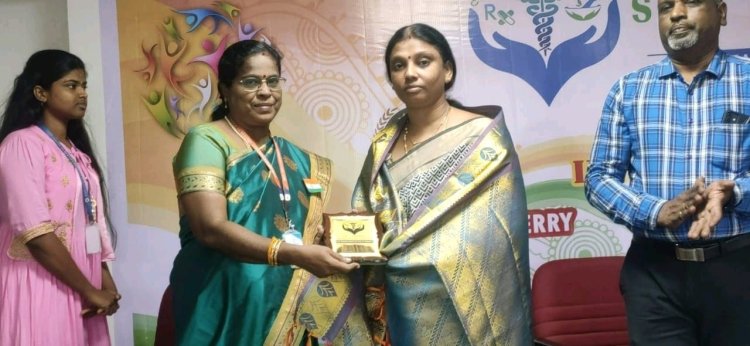 The inauguration ceremony of Rotoract Club of SVCP