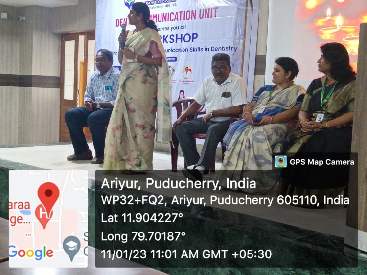 CDE PROGRAM ON EFFECTIVE DOCTOR PATIENT COMMUNICATION SKILL IN DENTISTRY