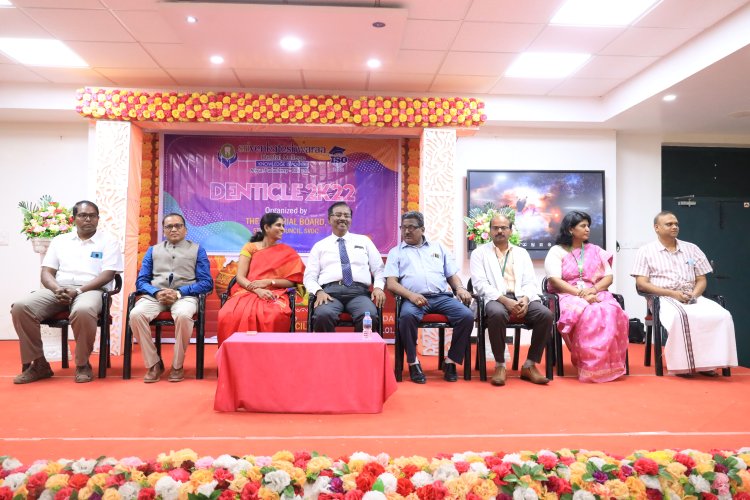 DENTICLE - 2K22 - Sri Venkateshwaraa Dental College