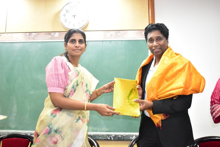 A FDP enriching program was conducted  with exchange of perspectives and purpose on why UN SDGs are important for HEIs - Sri Venkateshwaraa Dental College