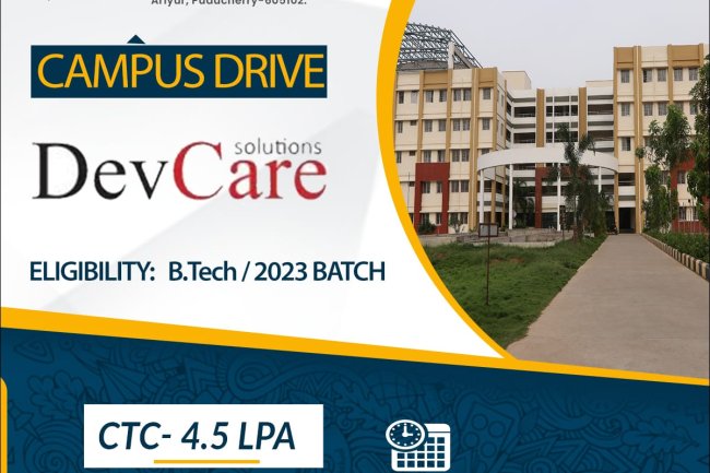 Devcare placement Drive 