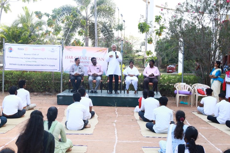 Relax and Breathe - Art of Living & SVCET Medidation Programme on 17-3-2023