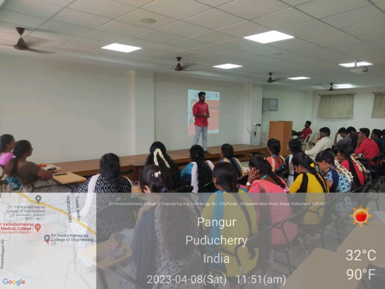 My Entrepreneur Contest on 8-4-2023 at SVCET