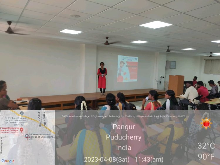My Entrepreneur Contest on 8-4-2023 at SVCET