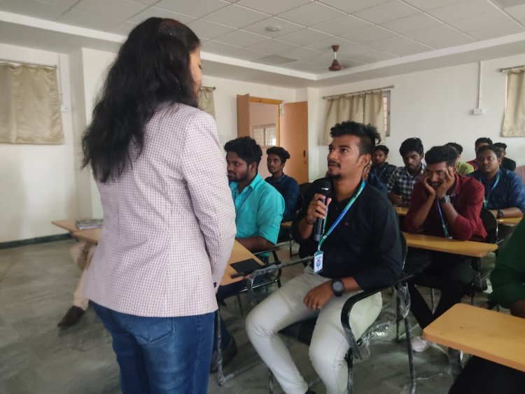 Motivational Session on “Own the Leader Inside you” on 13-04-2023